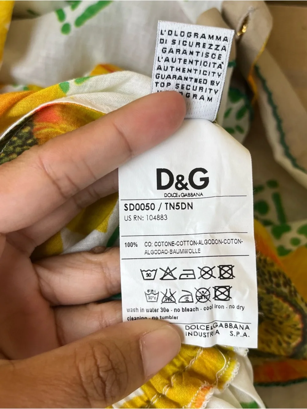 Dolce & Gabbana Sunflower Sleeveless Maxi Dress - Picture 11 of 11